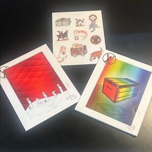 Louis Vuitton ‘The Book’ Issues 5 and 9 w/Sticker Page
